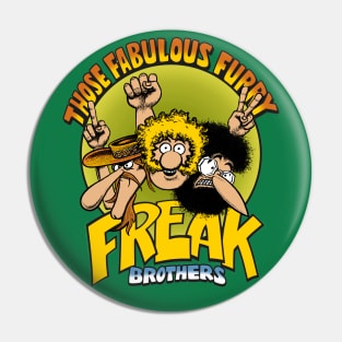 Freak Brothers Pin