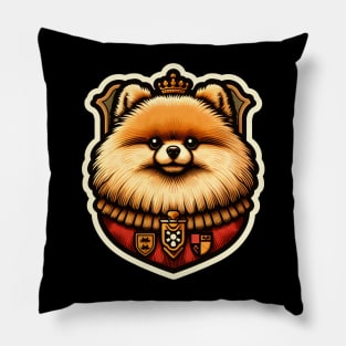 Pomeranian King Queen Pillow