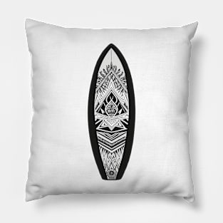 surfboard art, surfing surfer vibes, v1 Pillow