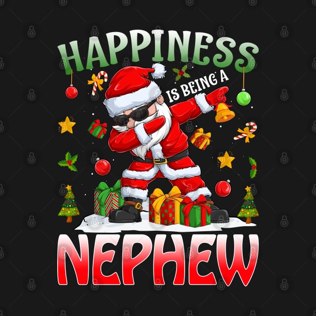 Happiness Is Being A Nephew Santa Christmas by intelus