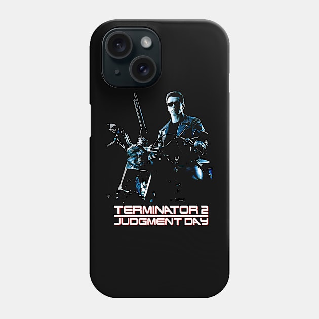 The Man Of The Future Terminators Juogment Day Phone Case by kamilazahmari