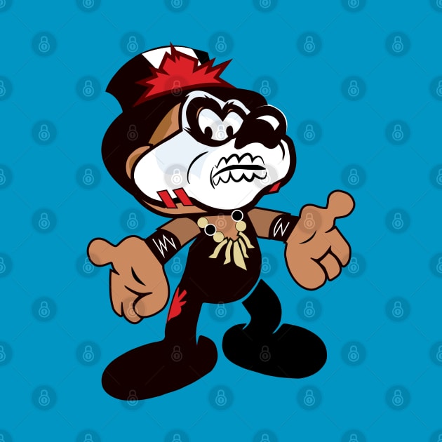 Papa Shango Smurf Mashup by Gimmickbydesign