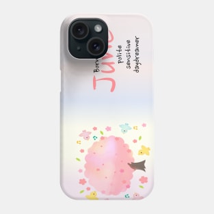 June Birthday gift idea Phone Case