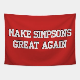 Make Simpsons Great Again Tapestry