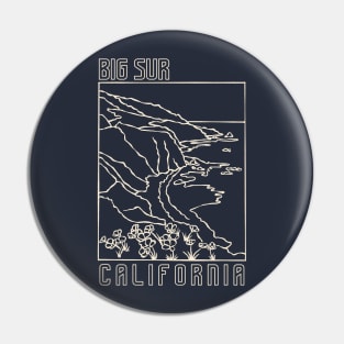 Big Sur California Pin