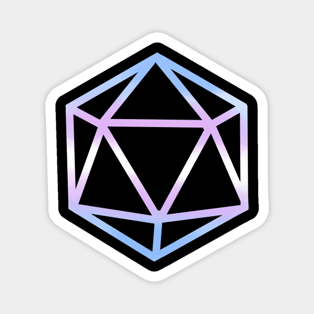 Trans Tiefling: DnD Pride Magnet by TheDoodlemancer