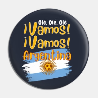 Argentina Qatar World Cup 2022 Pin