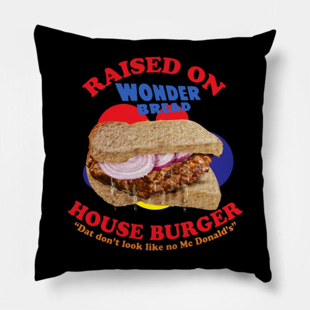 House Burger Pillow by ideeddido2