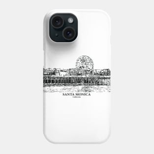 Santa Monica - California Phone Case