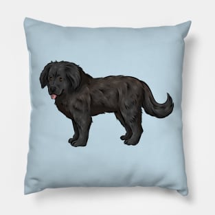 Cute Newfoundland Dog Pillow