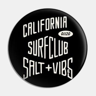 Surf Club lettering Pin