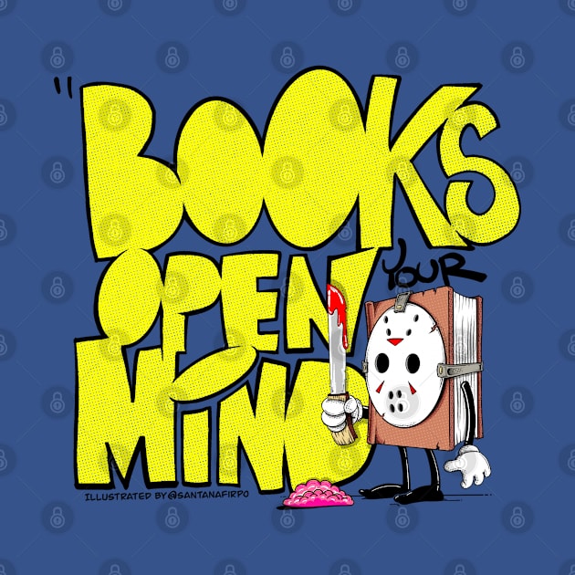 Books open your mind by santanafirpo