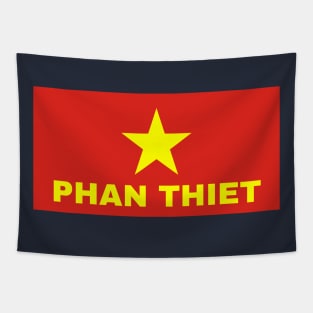 Phan Thiet City in Vietnamese Flag Tapestry