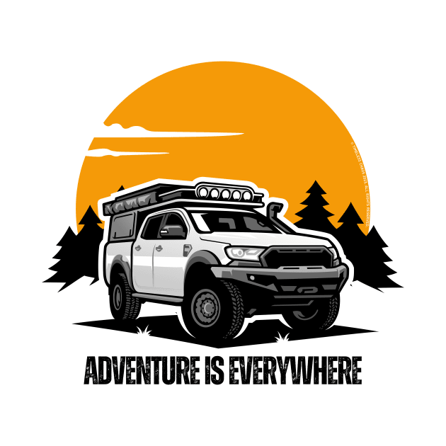 Adventure Is Everywhere - 4WD Camper by Timeless Chaos