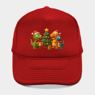 Dino Kids Clay Christmas Hat