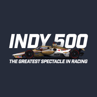 Indy Greatest Spectacle (white text) T-Shirt