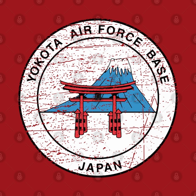 Yokota Air Base Japan Insignia by Mandra