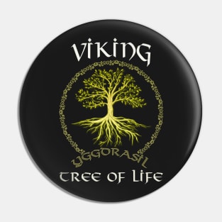 Yggdrasil of the Vikings: The Viking Tree of Life in Norse Mythology Pin