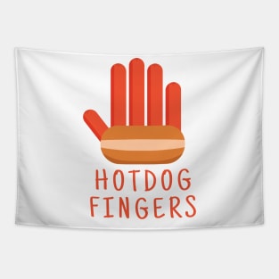 The Office - Hot Dog Fingers Dwight Schrute Jim Halpert Tapestry