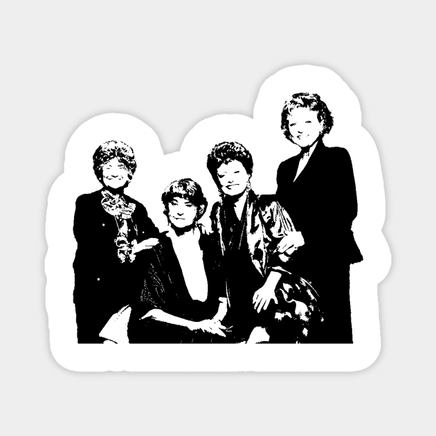 golden girls Magnet by Tamie