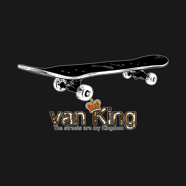 van King - The streets are my Kingdom - skate desert camo by vanKing