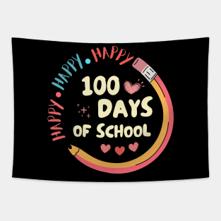 Happy 100 Days of School Tapestry