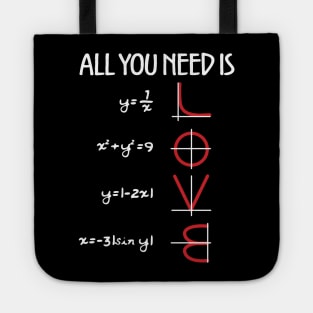 All You Need Is Love Math Tote