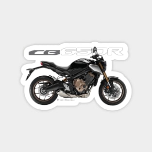 Honda CB650R 19 black, sl Magnet