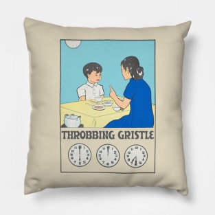 Throbbing Gristle ∆∆∆ Fan Art Design Pillow