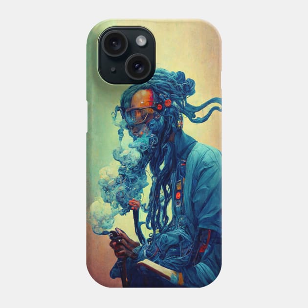 Future Human - 079 - Spiritual Leader Phone Case by Sticky Fingers