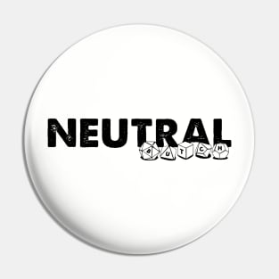 Neutral Butch (Dark Ink) Pin