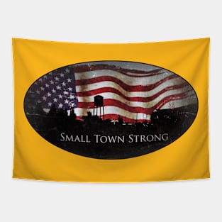 small town strong oval 2 Tapestry