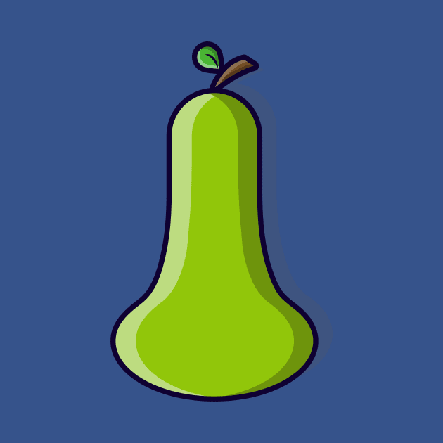 Cute Pear - Icon by Lionti_design