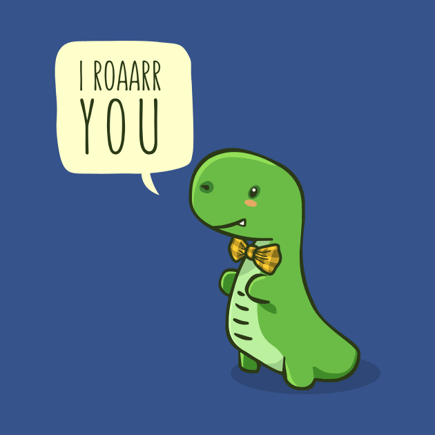 Dino Roarrr You by AnishaCreations