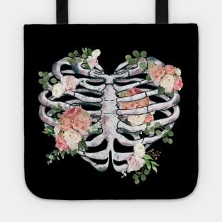 Rib Cage Floral 7 Tote