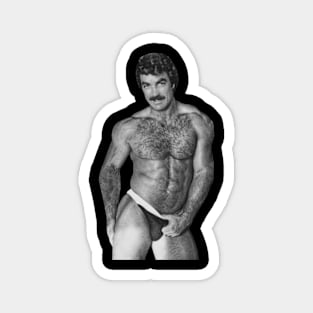 80s Icon Gay Tom Selleck Classic Magnet