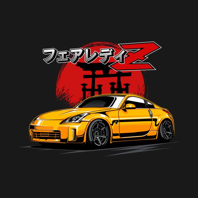 Fairlady 350z yellow by cturs