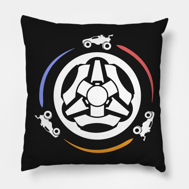 Rocket League Video Game Inspired Gifts Pillow by justcoolmerch