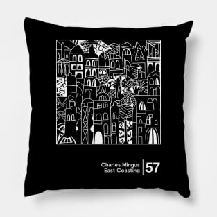 East Coasting - Minimal Style Graphic Artwork Pillow