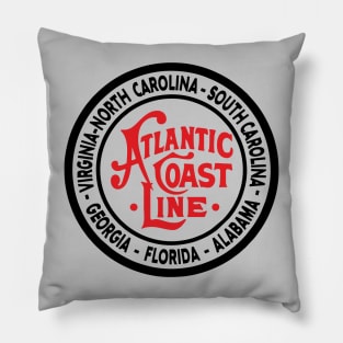 Atlantic Coast Line Railroad 2 Pillow