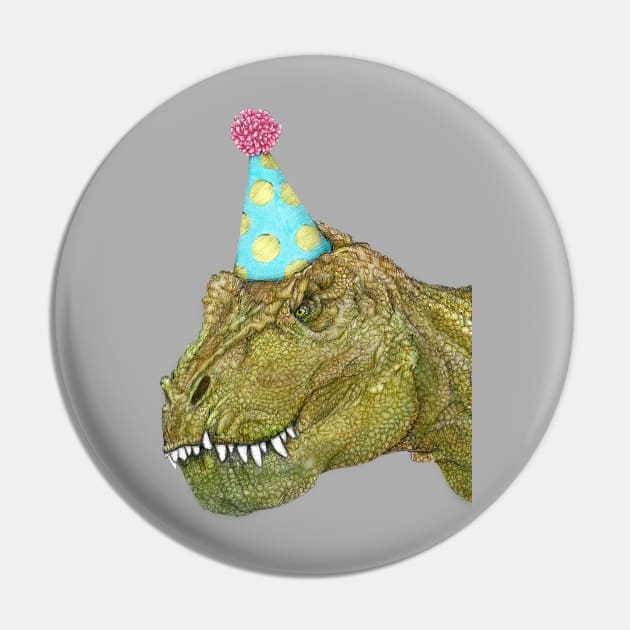 Party Dinosaur Pin by ECMazur