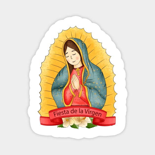 La Virgen Magnet by timegraf