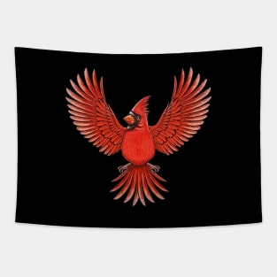 Red Cardinal bird Tapestry