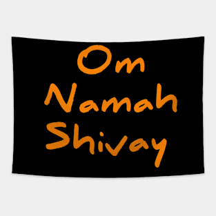 Om namah shivay for Shiva devotees Tapestry