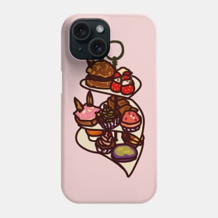 Tokyo Dessert Cafe High Tea Desserts Phone Case