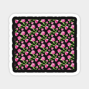 Pretty Pink Roses Magnet