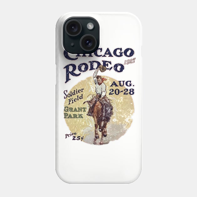 Chicago Rodeo Phone Case by retrorockit