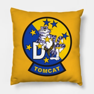 Tomcat Black Lions Pillow