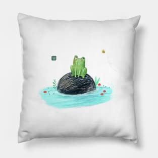 Little Frog Pillow