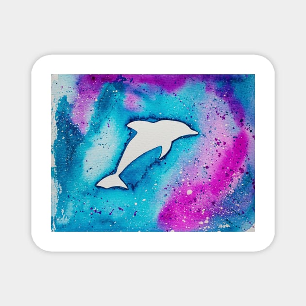 Dolphin Magnet by KissArt